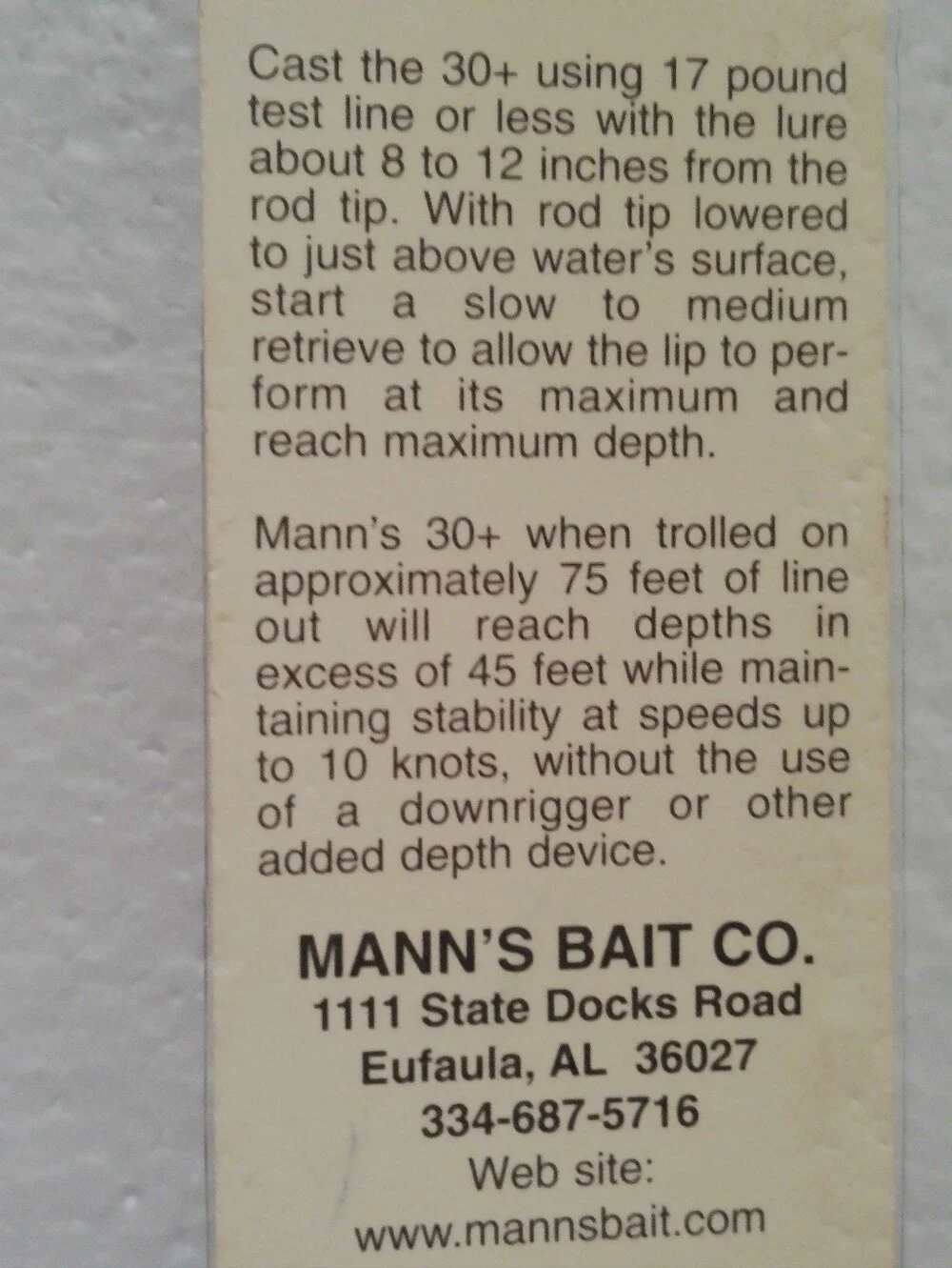 Manns bright yellow